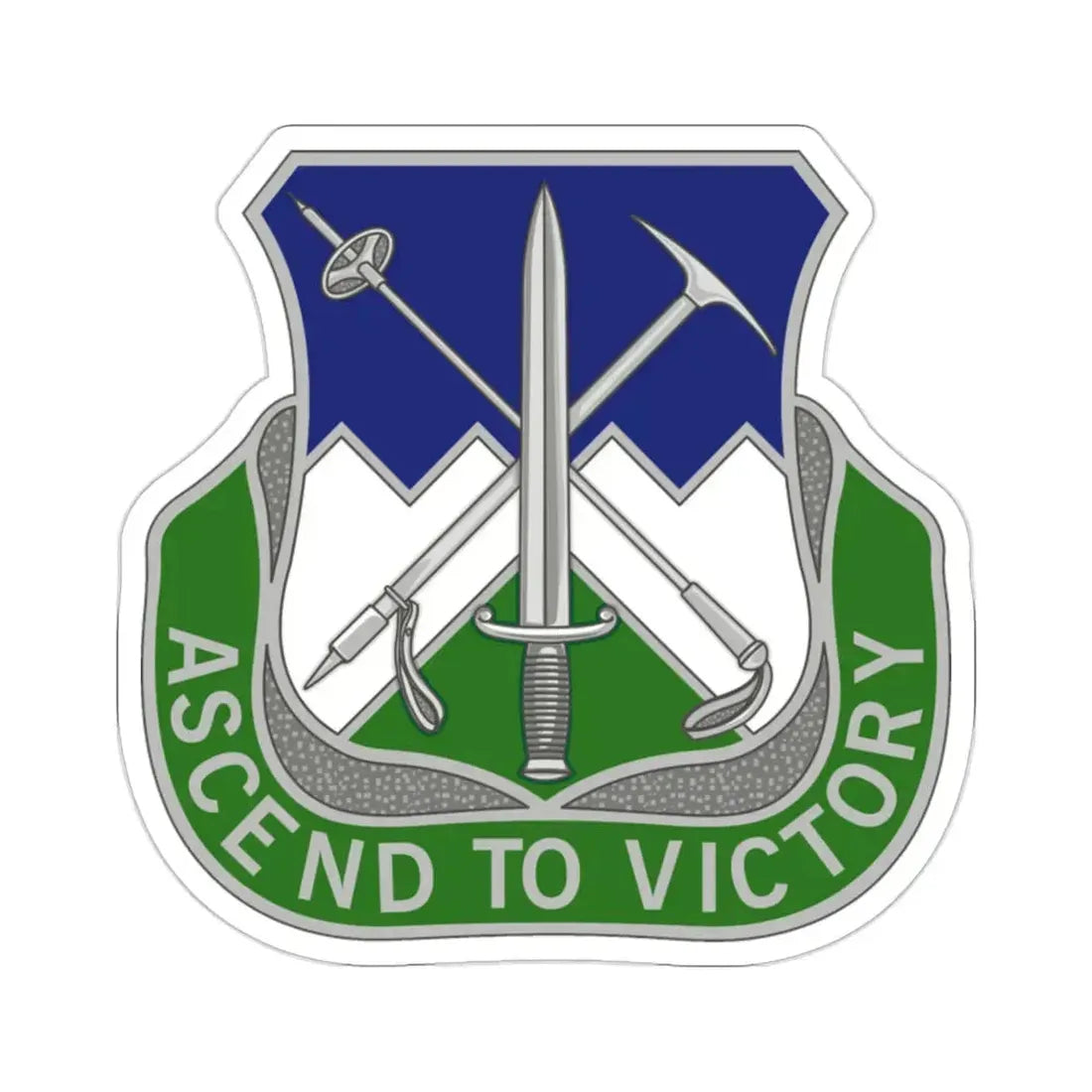 172nd Infantry Regiment (U.S. Army) STICKER Vinyl Die-Cut Decal 2 Inch - The Sticker Space