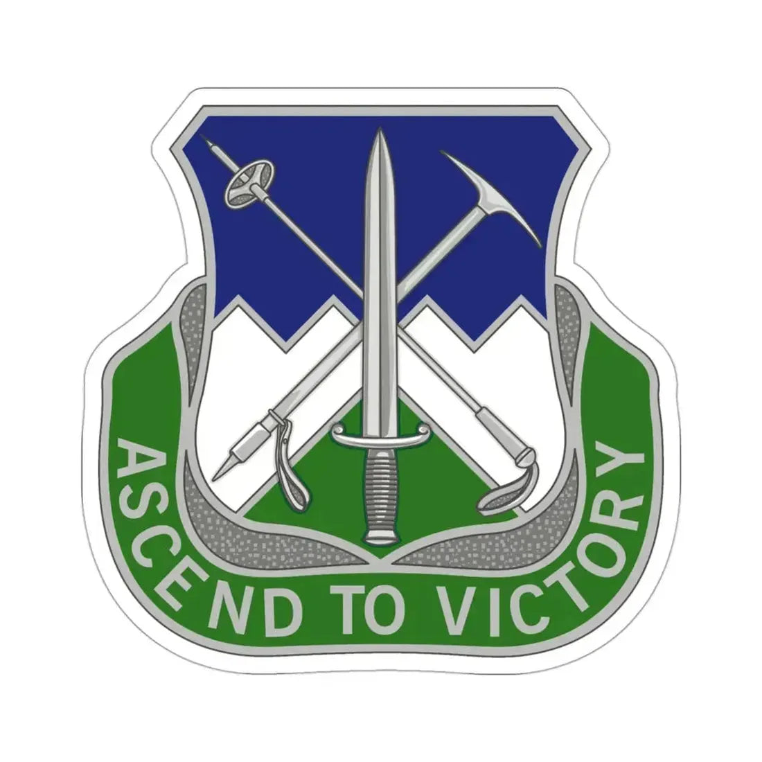 172nd Infantry Regiment (U.S. Army) STICKER Vinyl Die-Cut Decal 3 Inch - The Sticker Space