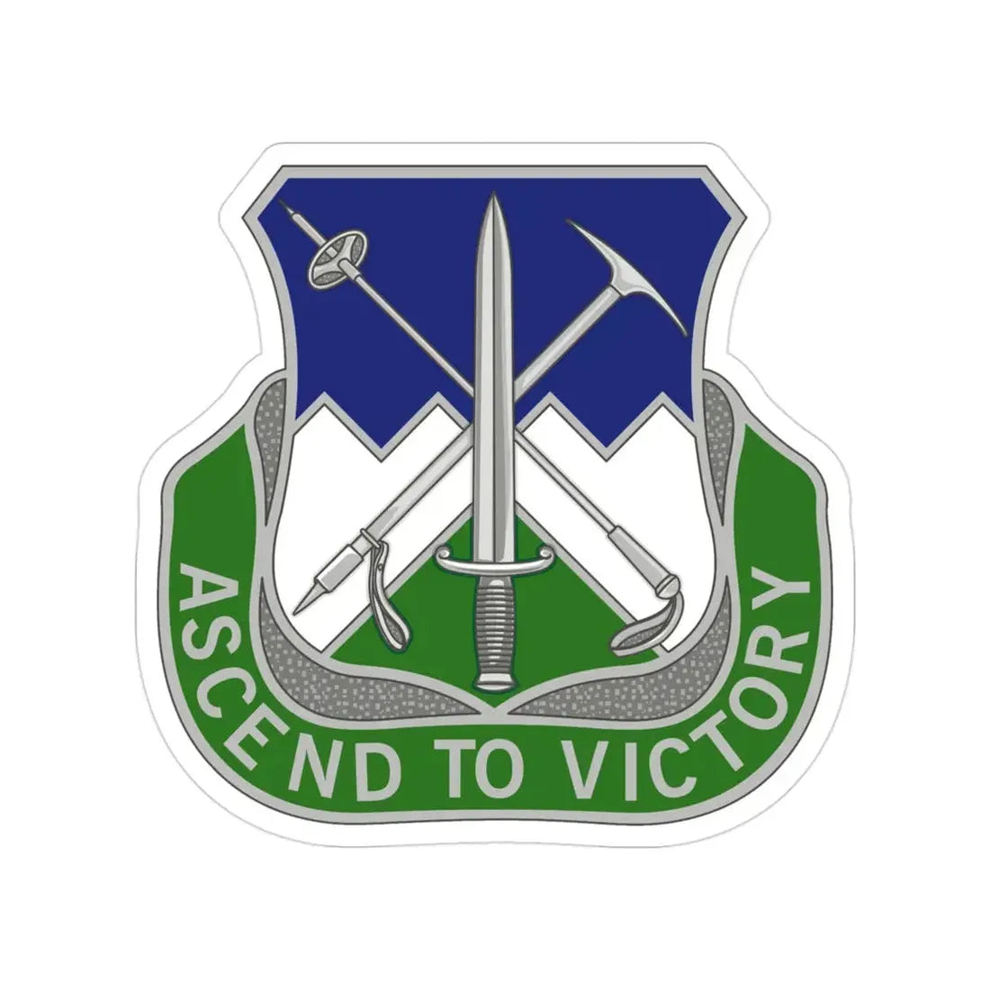 172nd Infantry Regiment (U.S. Army) Transparent STICKER Die-Cut Vinyl Decal - The Sticker Space