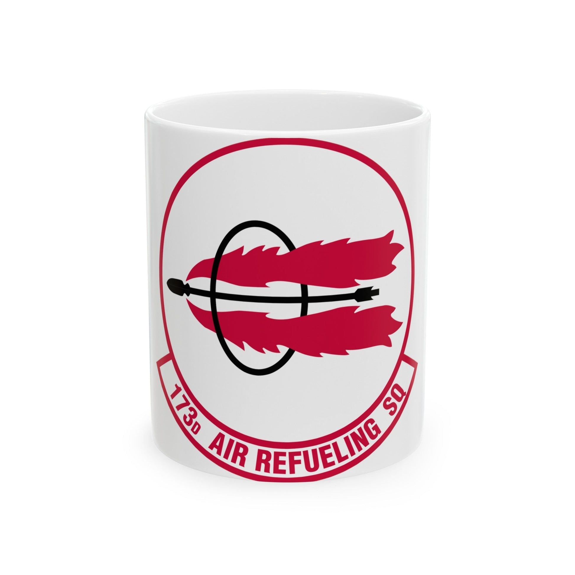 173 Air Refueling Squadron (U.S. Air Force) White Coffee Mug-11oz-The Sticker Space