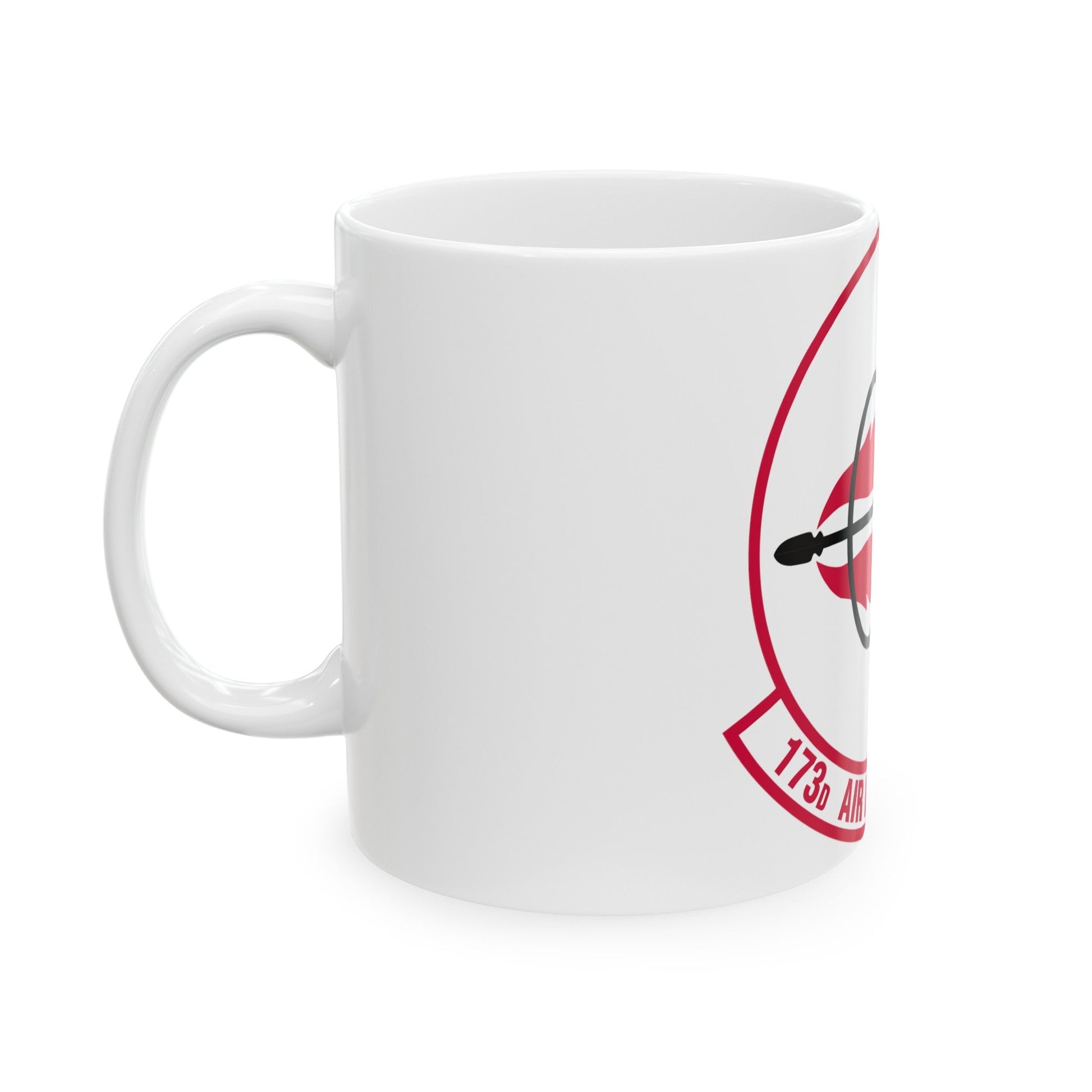 173 Air Refueling Squadron (U.S. Air Force) White Coffee Mug-The Sticker Space