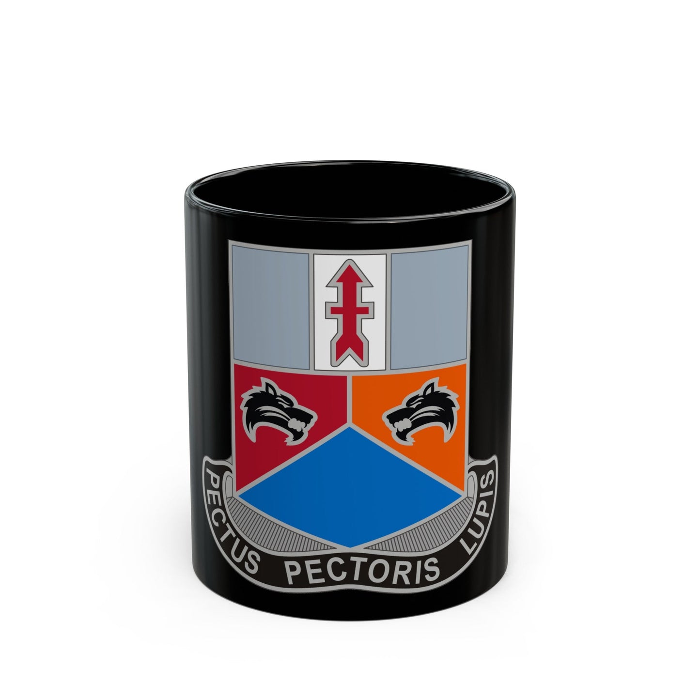 173 Engineer Battalion 2 (U.S. Army) Black Coffee Mug-11oz-The Sticker Space