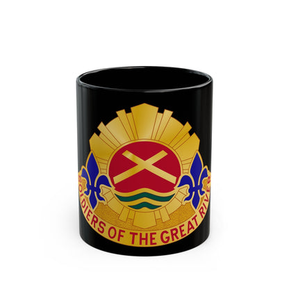 173 Engineer Battalion (U.S. Army) Black Coffee Mug-11oz-The Sticker Space