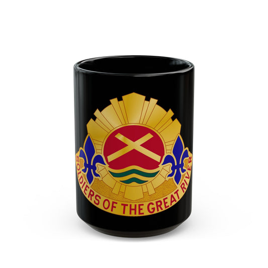 173 Engineer Battalion (U.S. Army) Black Coffee Mug-15oz-The Sticker Space