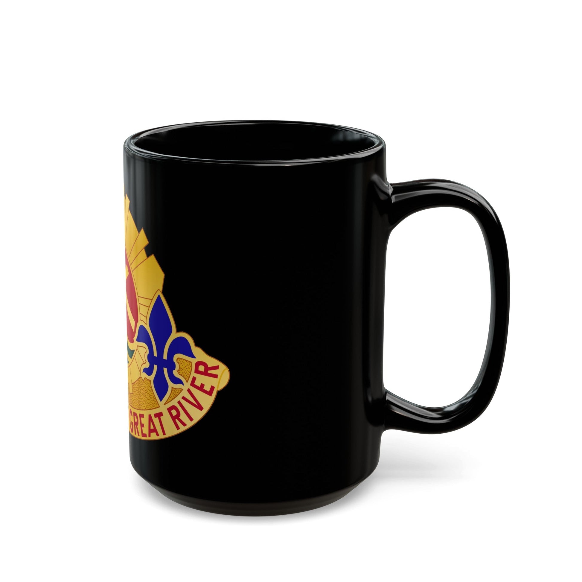 173 Engineer Battalion (U.S. Army) Black Coffee Mug-The Sticker Space