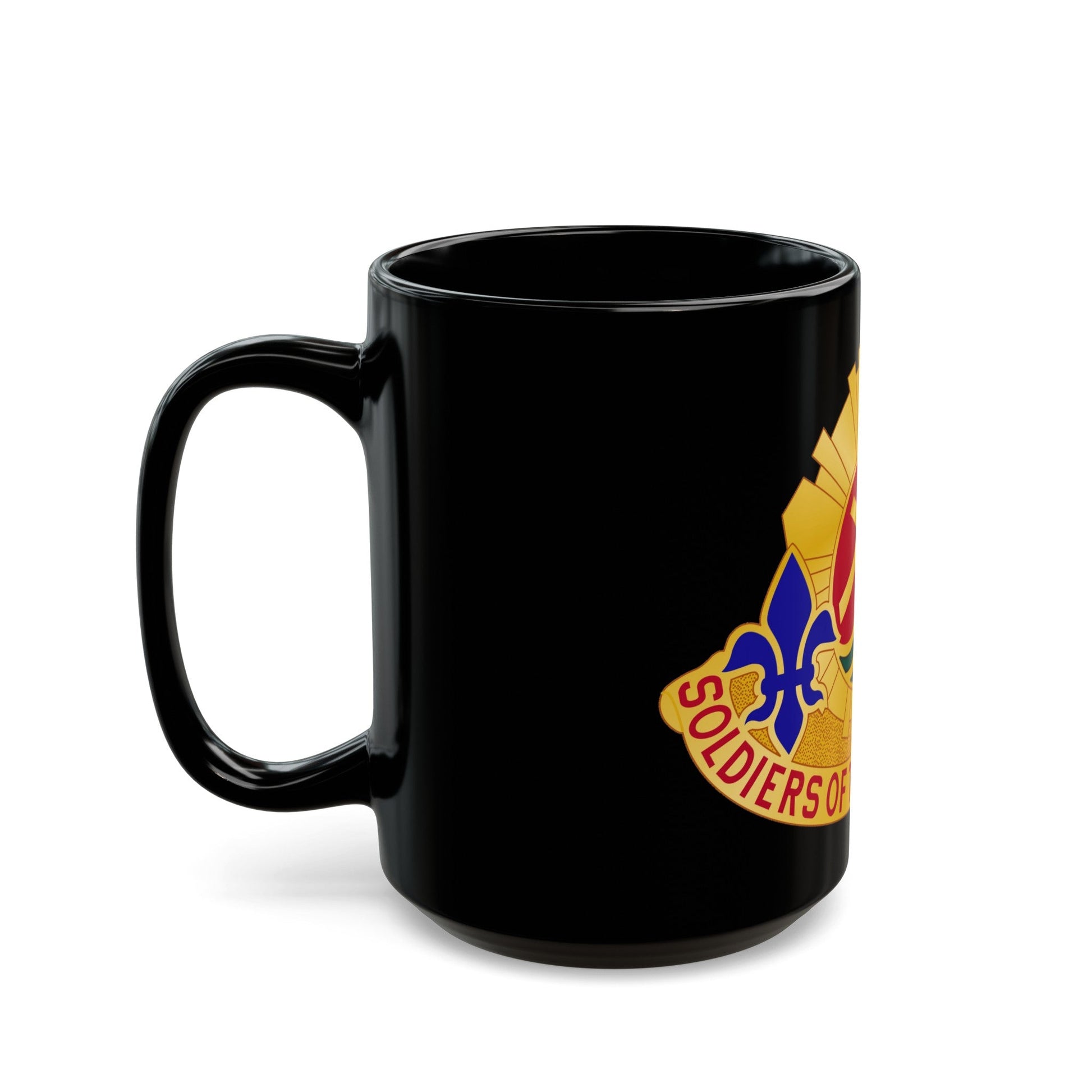 173 Engineer Battalion (U.S. Army) Black Coffee Mug-The Sticker Space