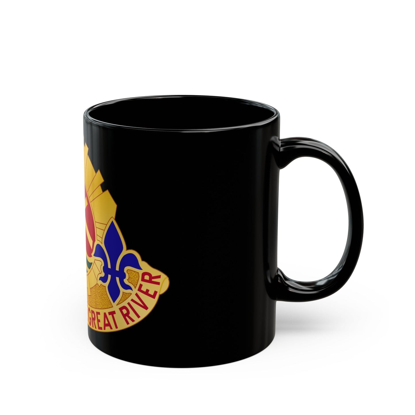 173 Engineer Battalion (U.S. Army) Black Coffee Mug-The Sticker Space