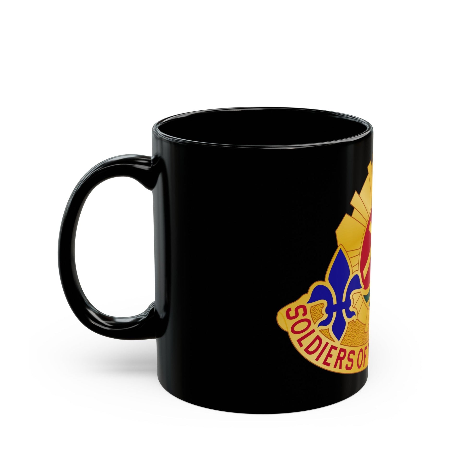 173 Engineer Battalion (U.S. Army) Black Coffee Mug-The Sticker Space