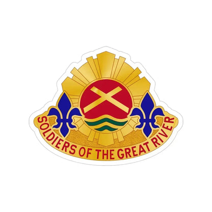 173 Engineer Battalion (U.S. Army) Transparent STICKER Die-Cut Vinyl Decal 4 Inch - The Sticker Space