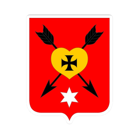 Герб Ічні 1730 (Ukraine) (Coat of Arms) STICKER Vinyl Kiss-Cut Decal 2 Inch White - The Sticker Space