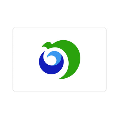 Flag of Noshiro Akita (Japan) STICKER Vinyl Kiss-Cut Decal