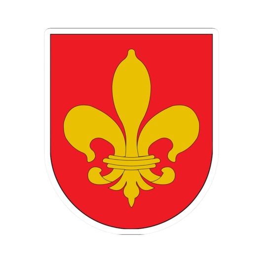 Antic escut municipal dEspluga de Serra (Spain) (Coat of Arms) STICKER Vinyl Kiss-Cut Decal