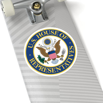 Seal of the United States House of Representatives - STICKER Vinyl Kiss-Cut Decal