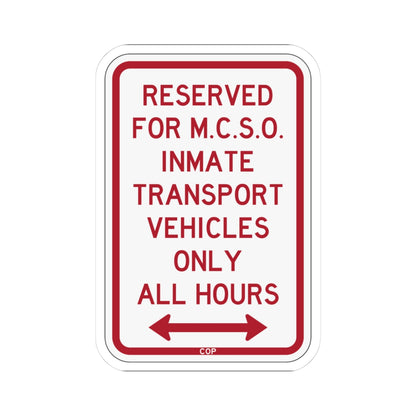 PBOT Road sign P4135D (Oregon) (Road Sign) STICKER Vinyl Kiss-Cut Decal