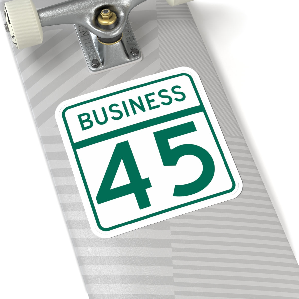 MD Route 45 Business (Maryland) (Road Sign) STICKER Vinyl Kiss-Cut Decal