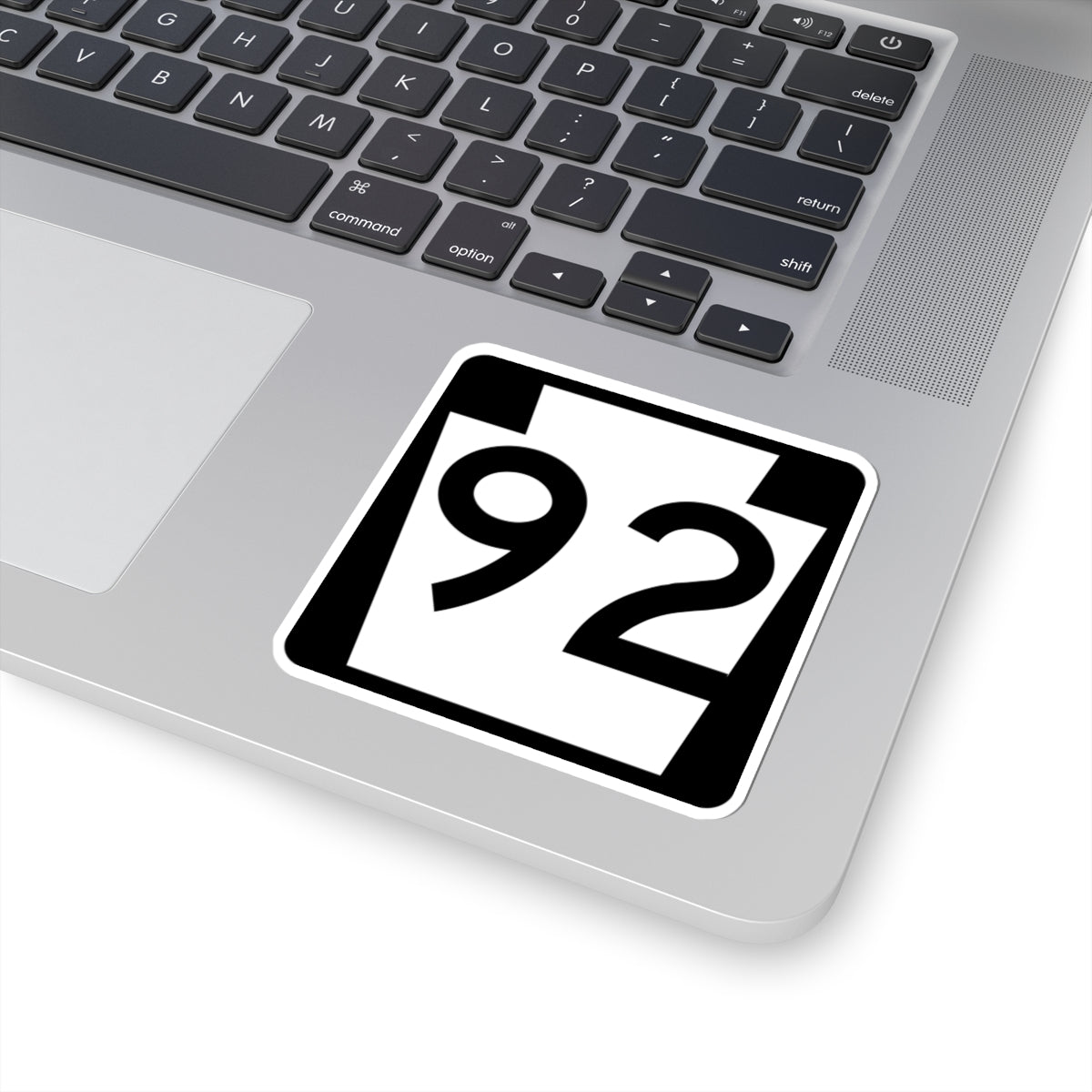 PA-92 (Pennsylvania) (Road Sign) STICKER Vinyl Kiss-Cut Decal