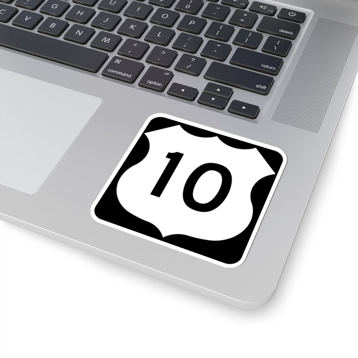 US 10 MN 1961 (Minnesota) (Road Sign) STICKER Vinyl Kiss-Cut Decal