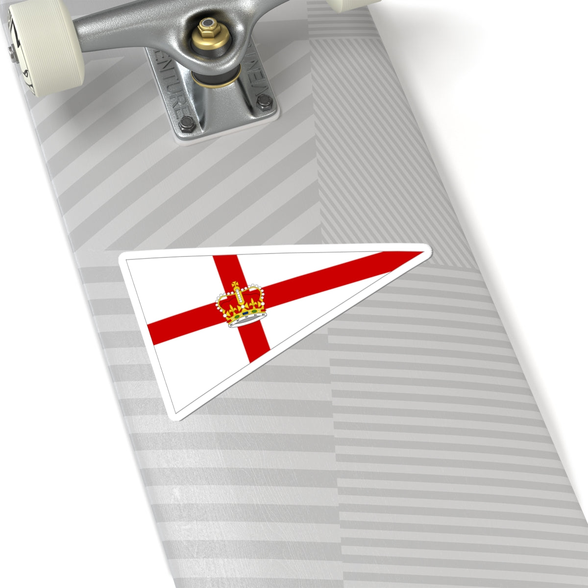 Burgee of the Royal Yacht Squadron (United Kingdom) STICKER Vinyl Kiss-Cut Decal