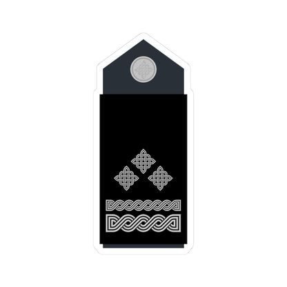 Naramenica službene odore brigadira HRZ i PZO (Croatia) (Military Rank) STICKER Vinyl Kiss-Cut Decal