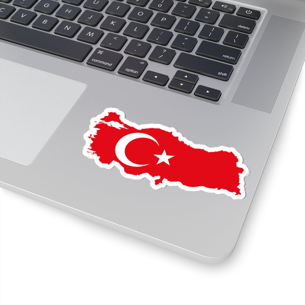 Flag-map of Turkey (Turkey) STICKER Vinyl Kiss-Cut Decal