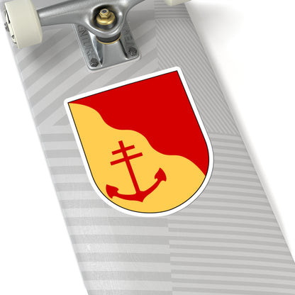Barkåkra vapen (Sweden) (Coat of Arms) STICKER Vinyl Kiss-Cut Decal
