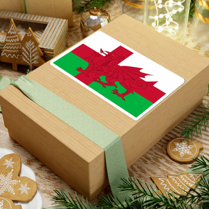 Wales Nordic flag proposal (United Kingdom) STICKER Vinyl Kiss-Cut Decal