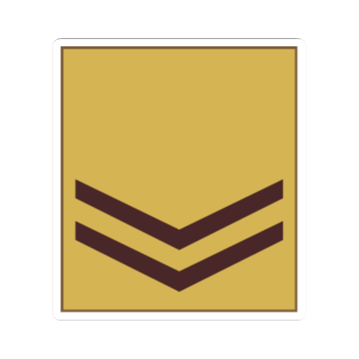 Kenya Army OR 4 (Kenya) (Military Rank) STICKER Vinyl Kiss-Cut Decal