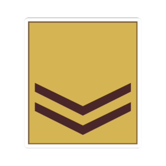 Kenya Army OR 4 (Kenya) (Military Rank) STICKER Vinyl Kiss-Cut Decal