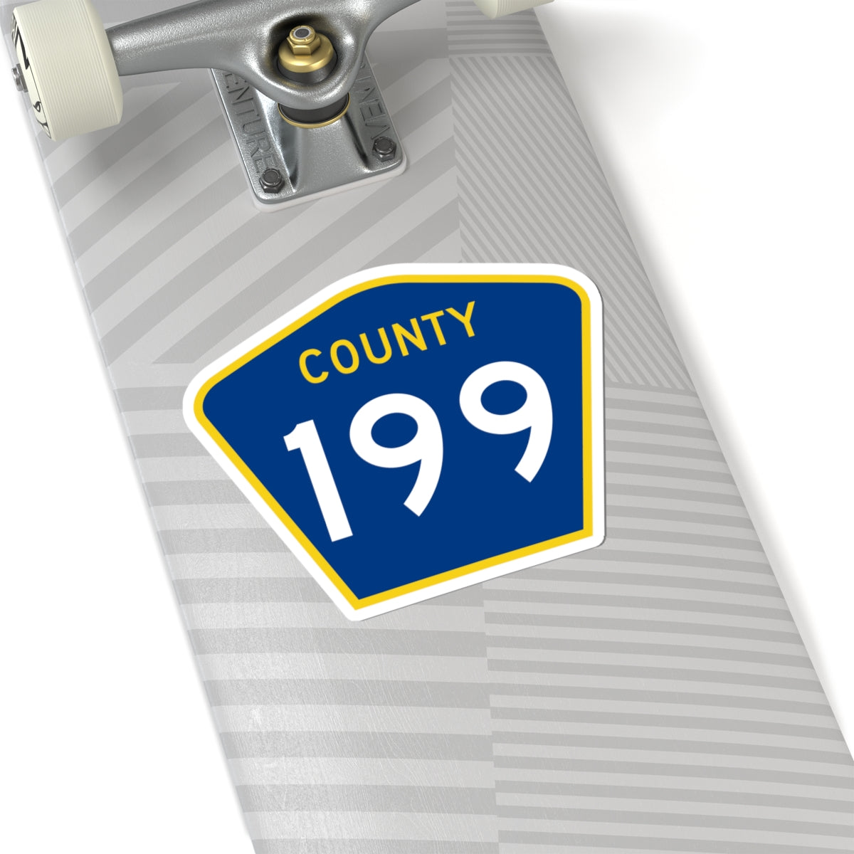 County 199 MN (Minnesota) (Road Sign) STICKER Vinyl Kiss-Cut Decal