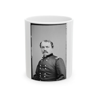 Portrait Of Brig. Gen. William W. Averell, Officer Of The Federal Army (U.S. Civil War) White Coffee Mug
