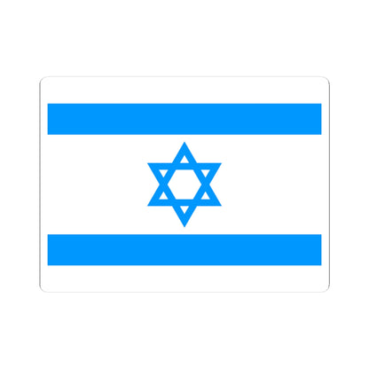 Flag of Israel Sky Blue (Israel) STICKER Vinyl Kiss-Cut Decal