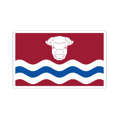 County Flag Of Herefordshire (England) STICKER Vinyl Kiss-Cut Decal