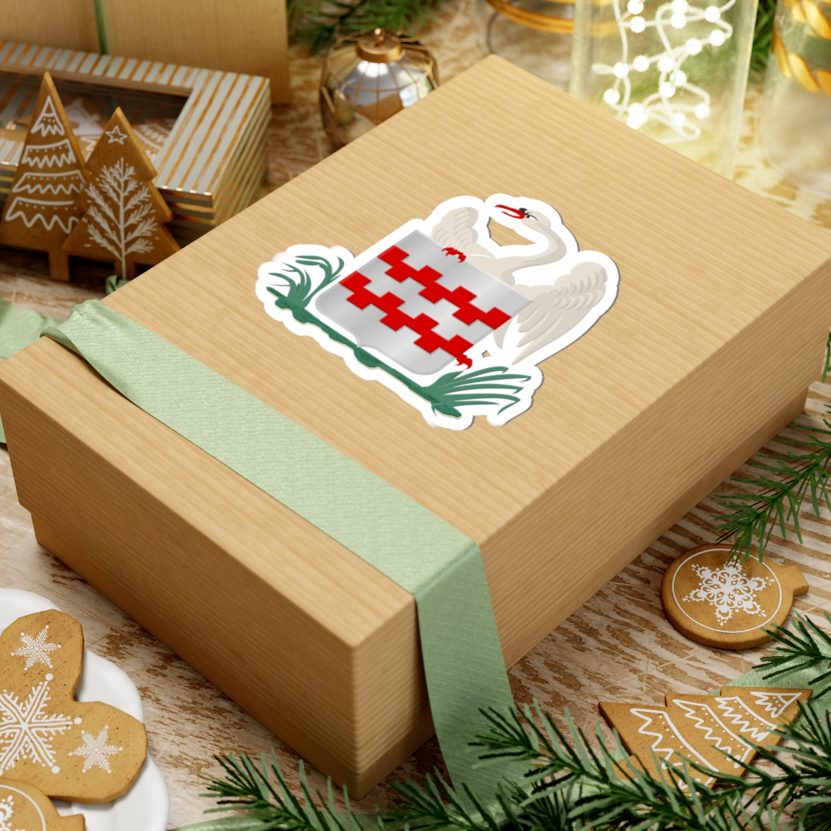 Arkel wapen (Netherlands) (Coat of Arms) STICKER Vinyl Kiss-Cut Decal