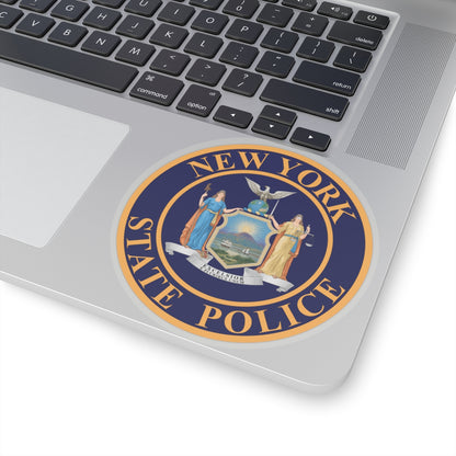 Seal of the New York State Police - STICKER Vinyl Kiss-Cut Decal