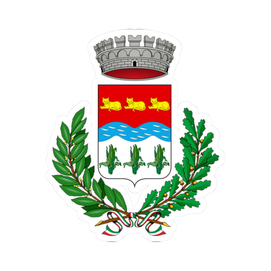 Bariano-Stemma (Italy) (Coat of Arms) STICKER Vinyl Kiss-Cut Decal