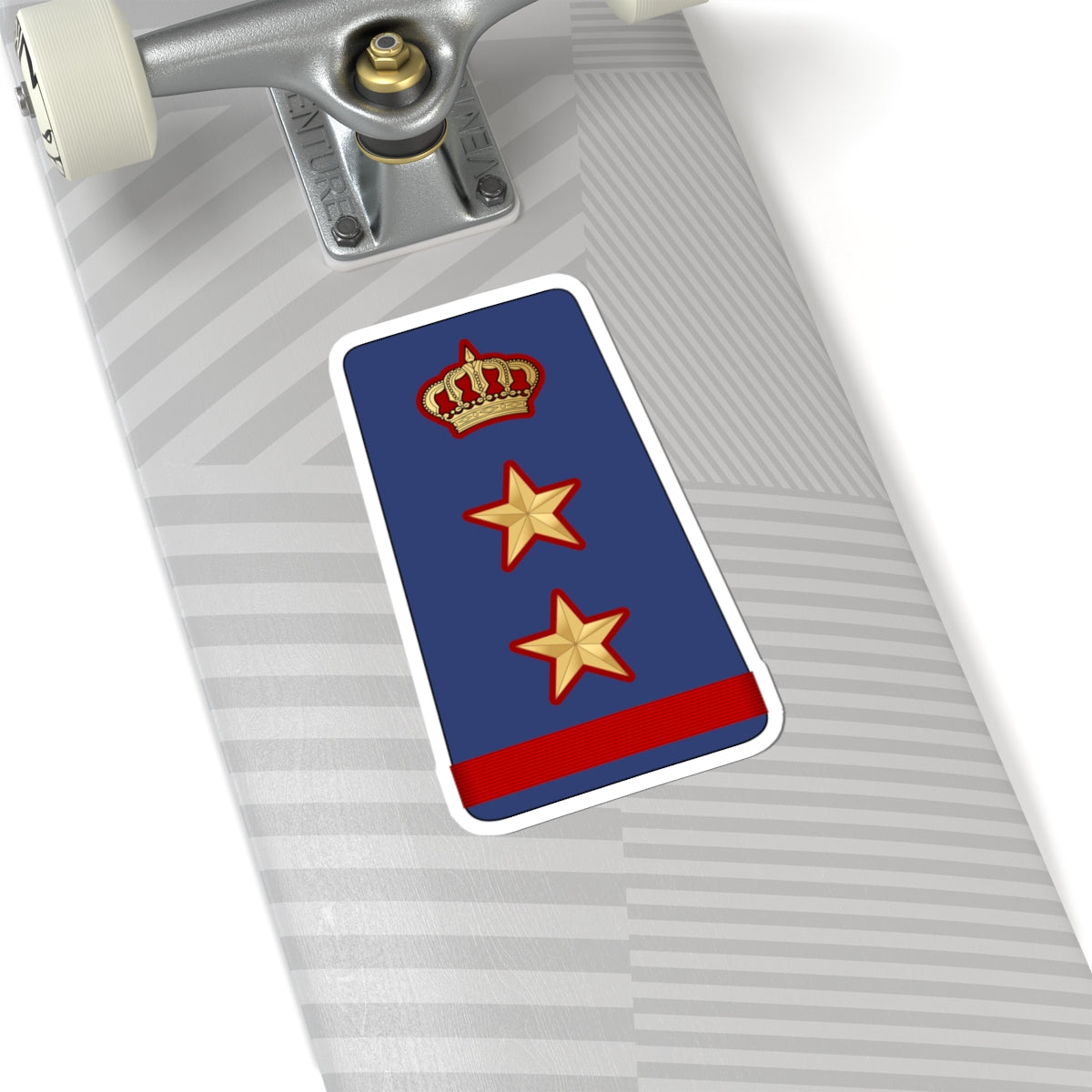 12. KAF COL (Kuwait) (Military Rank) STICKER Vinyl Kiss-Cut Decal