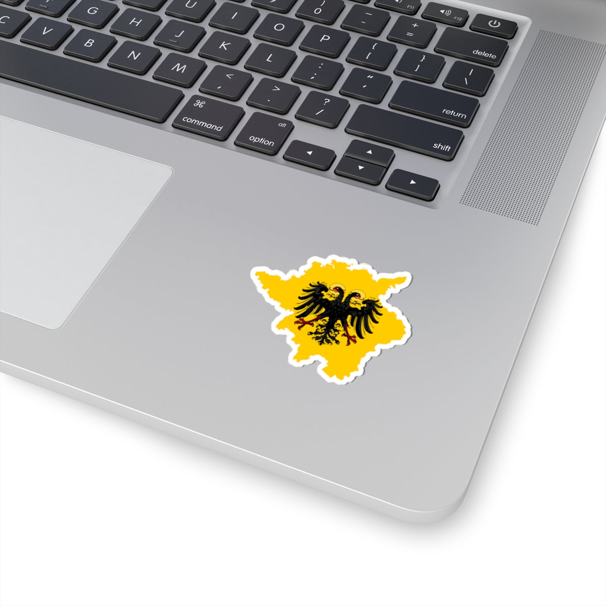Flag-map of Holy Roman Empire 1779 (Germany) STICKER Vinyl Kiss-Cut Decal
