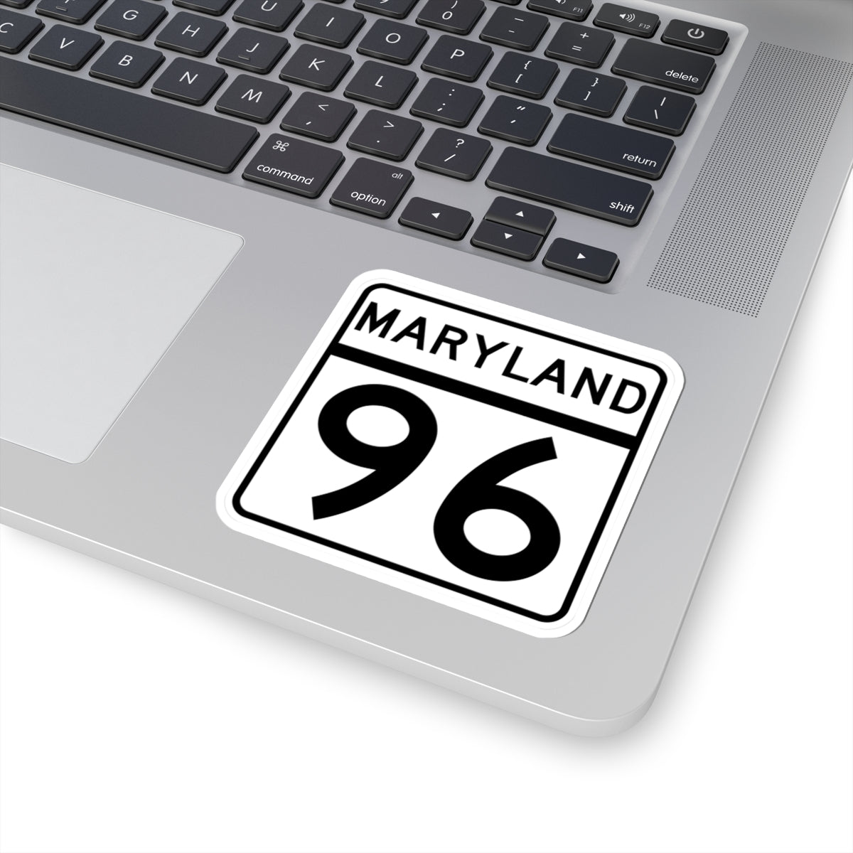 MD Route 96 (Maryland) (Road Sign) STICKER Vinyl Kiss-Cut Decal