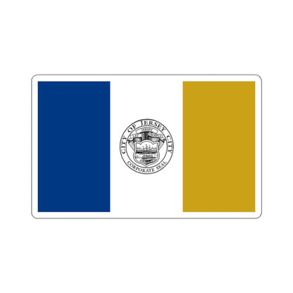 Flag of Jersey City - STICKER Vinyl Kiss-Cut Decal