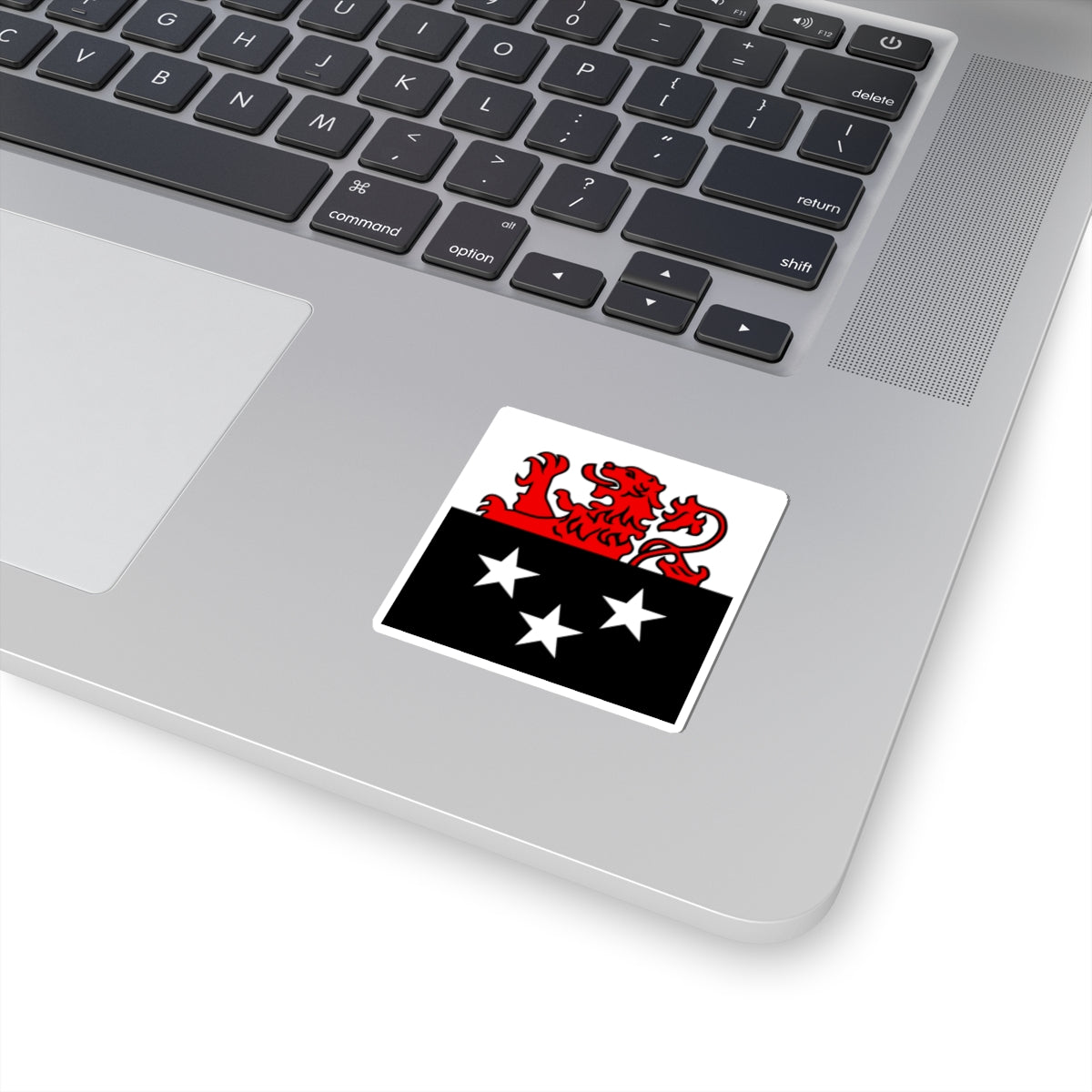 CHE Le Grand-Saconnex Flag (Switzerland) STICKER Vinyl Kiss-Cut Decal