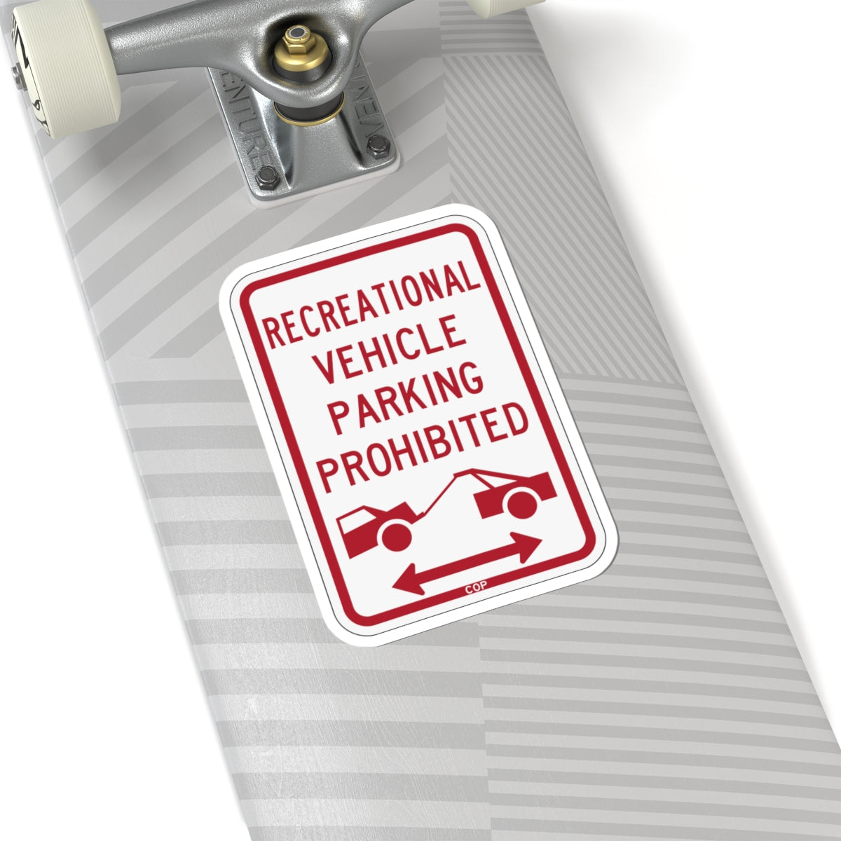 PBOT Road sign P1957D (Oregon) (Road Sign) STICKER Vinyl Kiss-Cut Decal