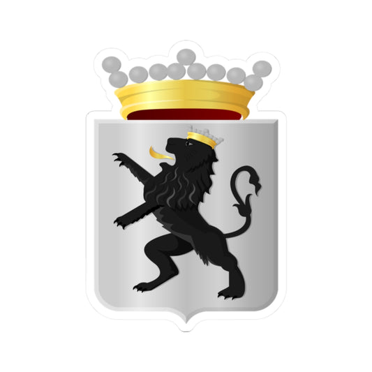 Alkemade wapen (Netherlands) (Coat of Arms) STICKER Vinyl Kiss-Cut Decal