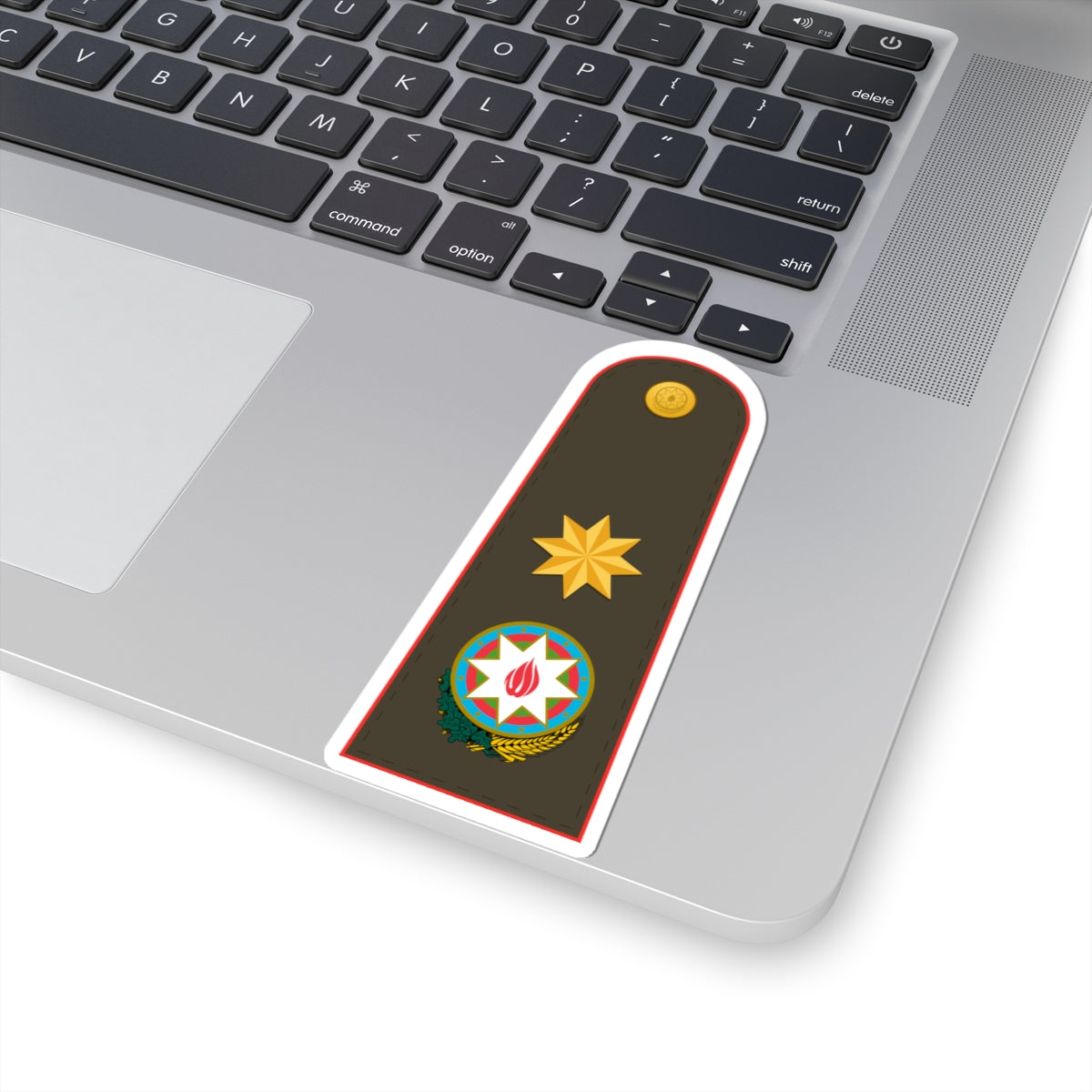 Ordu generalı Azerbaijani Armed Forces (Azerbaijan) (Military Rank) STICKER Vinyl Kiss-Cut Decal