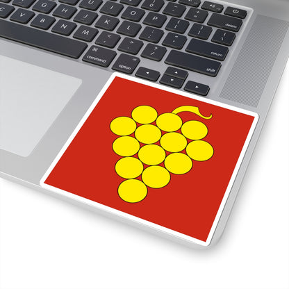 CHE Winikon-Gschwader Flag (Switzerland) STICKER Vinyl Kiss-Cut Decal