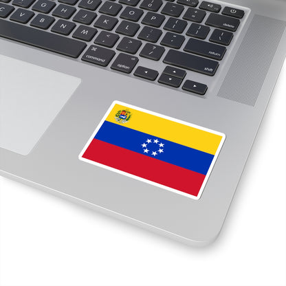 State flag of Venezuela 1905-1930 (Venezuela) STICKER Vinyl Kiss-Cut Decal