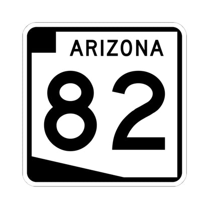 Arizona 82 (Arizona) (Road Sign) STICKER Vinyl Kiss-Cut Decal