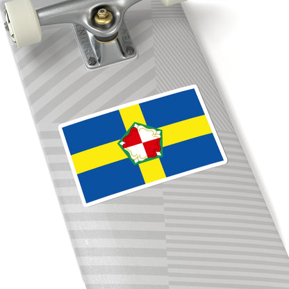 Flag of Pembrokeshire (United Kingdom) STICKER Vinyl Kiss-Cut Decal