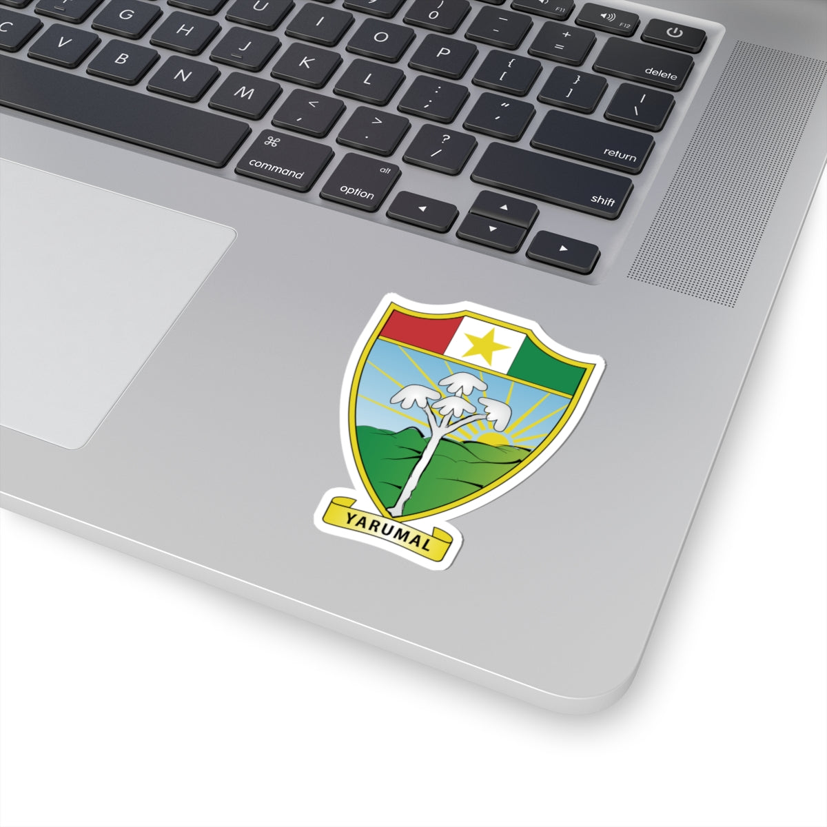 Escudo de municipio de Yarumal (Colombia) (Coat of Arms) STICKER Vinyl Kiss-Cut Decal