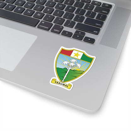 Escudo de municipio de Yarumal (Colombia) (Coat of Arms) STICKER Vinyl Kiss-Cut Decal