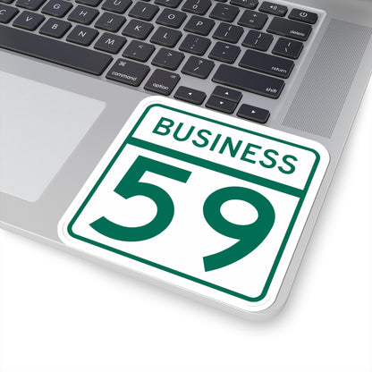 MD Route 59 Business (Maryland) (Road Sign) STICKER Vinyl Kiss-Cut Decal